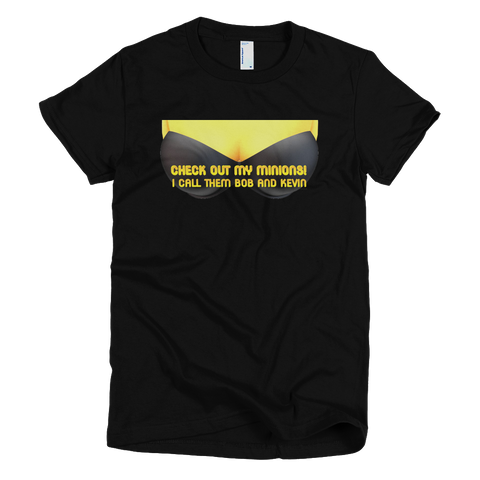 Bob and Kevin - Short Sleeve Ladies T-Shirt