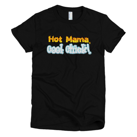 Hot Mama - Short Sleeve Ladies T-Shirt
