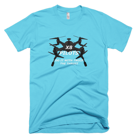 X8 Pilots - Short Sleeve Guys T-Shirt