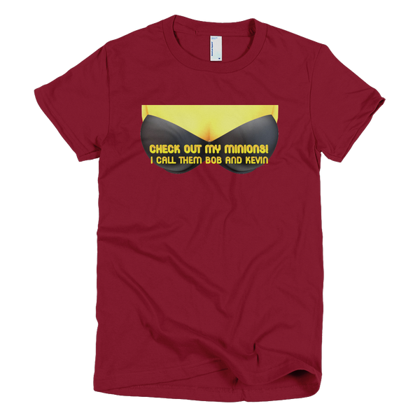 Bob and Kevin - Short Sleeve Ladies T-Shirt