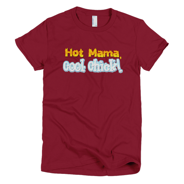Hot Mama - Short Sleeve Ladies T-Shirt