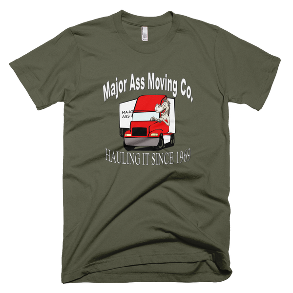 Major Ass Moving Co. - Short Sleeve Guys T-Shirt
