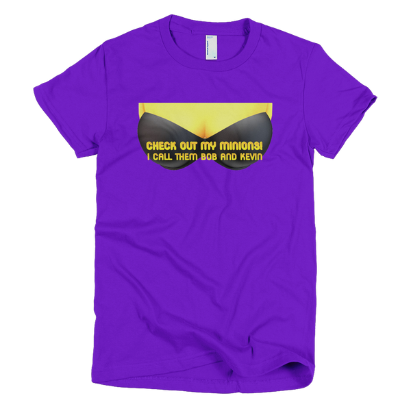 Bob and Kevin - Short Sleeve Ladies T-Shirt