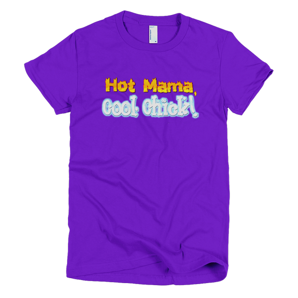 Hot Mama - Short Sleeve Ladies T-Shirt