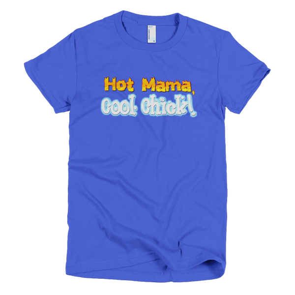 Hot Mama - Short Sleeve Ladies T-Shirt