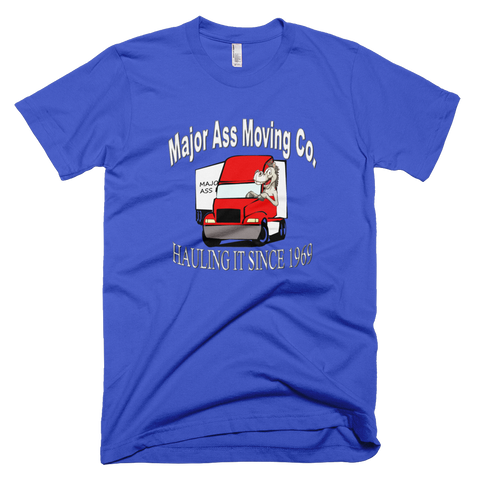 Major Ass Moving Co. - Short Sleeve Guys T-Shirt