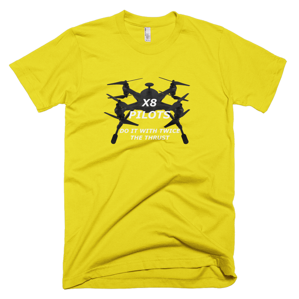 X8 Pilots - Short Sleeve Guys T-Shirt