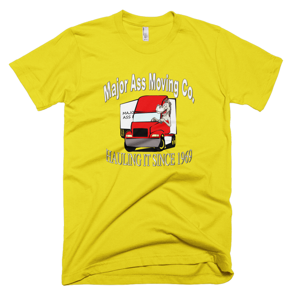 Major Ass Moving Co. - Short Sleeve Guys T-Shirt