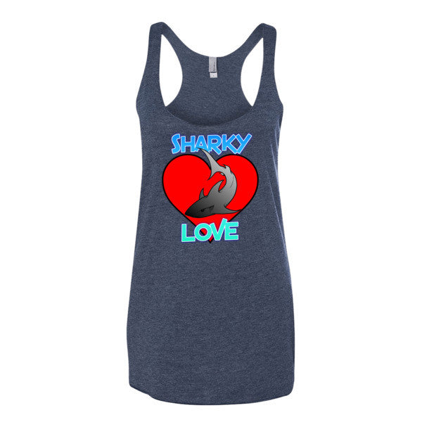 Sharky Love - Ladies tank top