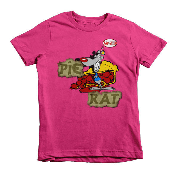 Pie Rat - Short sleeve kids t-shirt