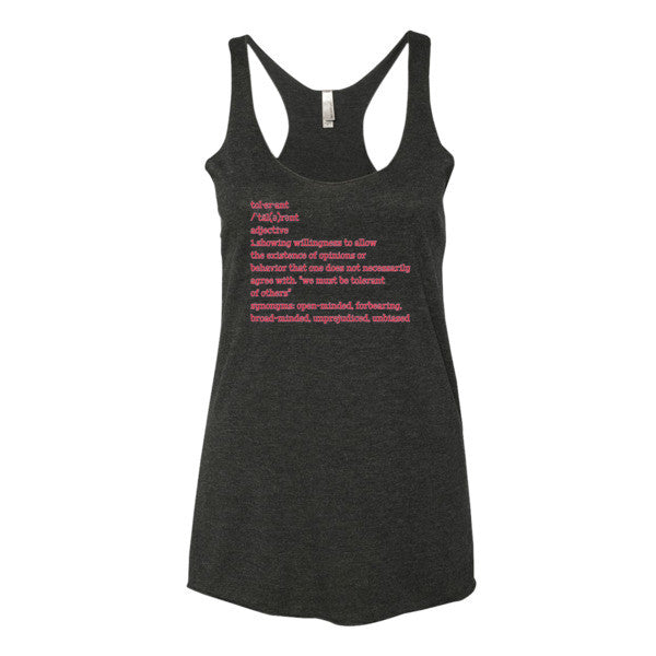 Tolerant Def - Ladies Tank Top