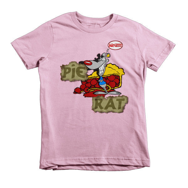 Pie Rat - Short sleeve kids t-shirt