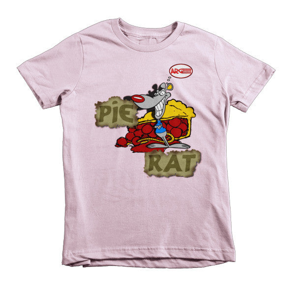 Pie Rat - Short sleeve kids t-shirt