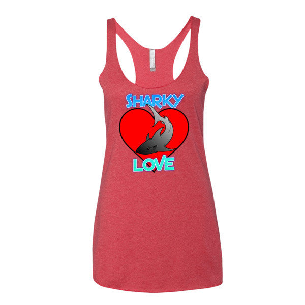 Sharky Love - Ladies tank top