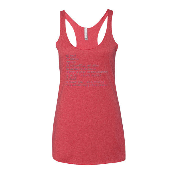 Tolerant Def - Ladies Tank Top