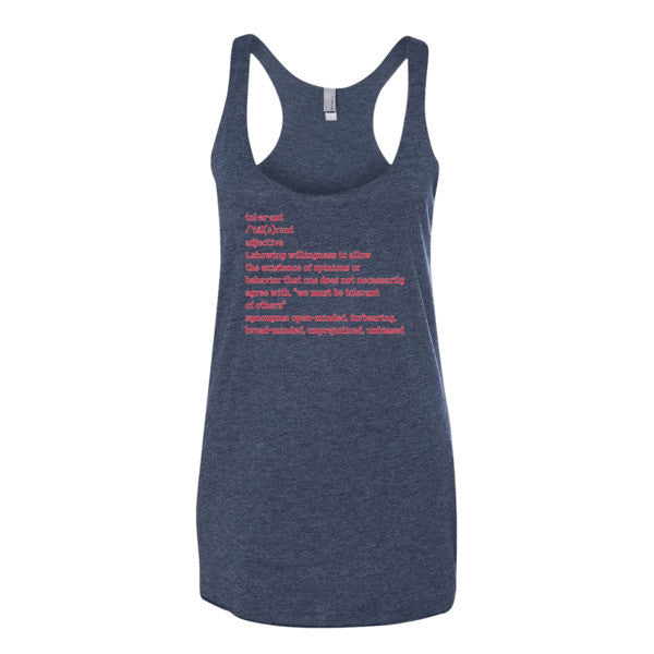 Tolerant Def - Ladies Tank Top