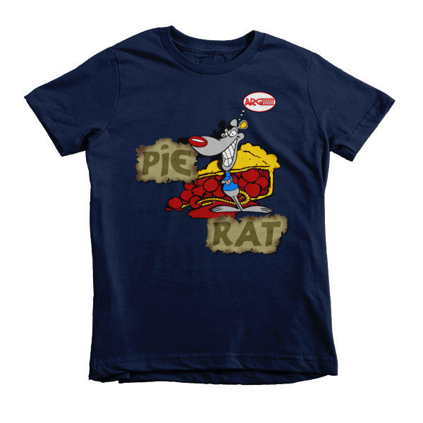 Pie Rat - Short sleeve kids t-shirt