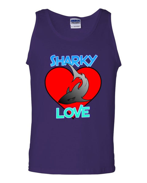 Sharky Love - Guys Tank top