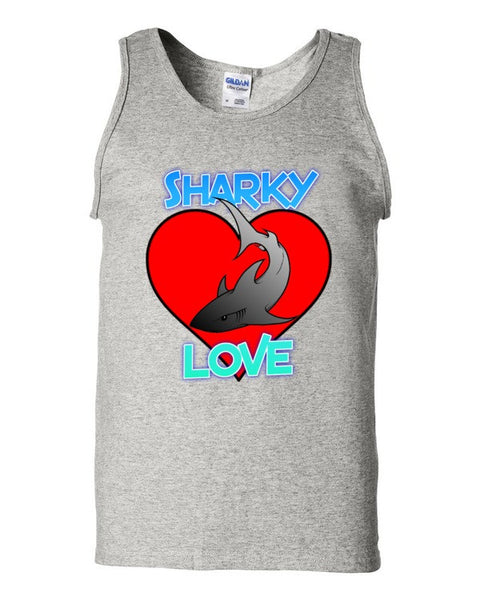 Sharky Love - Guys Tank top