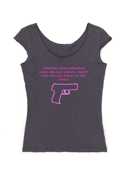 Muzzle Flash - Cap Sleeve Ladies Tank