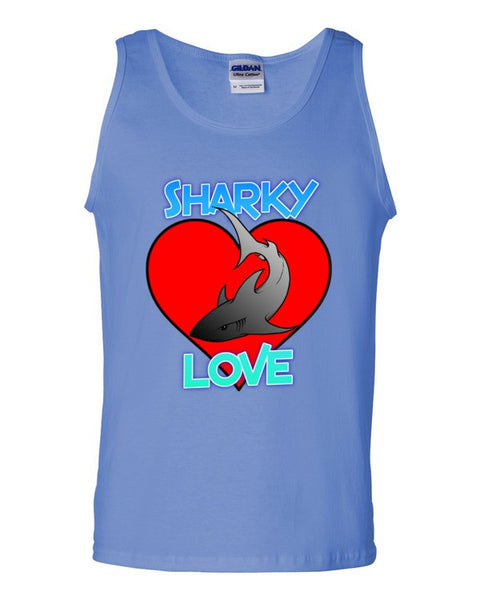 Sharky Love - Guys Tank top