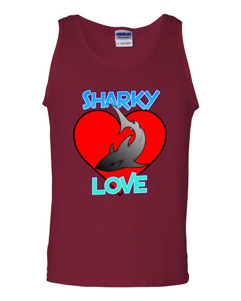 Sharky Love - Guys Tank top