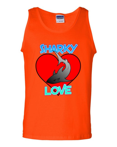 Sharky Love - Guys Tank top