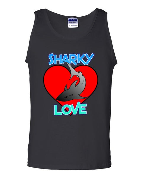 Sharky Love - Guys Tank top